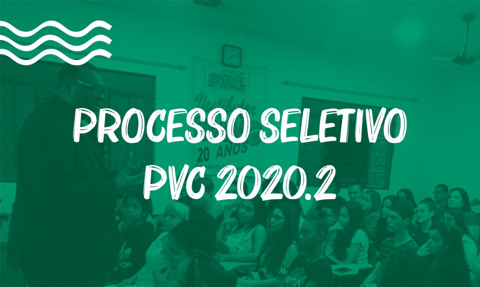processo seletivo pvc 2020.2